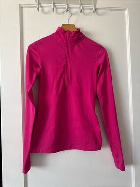 Nike Dri Fit Hot Pink Quarter-Zip